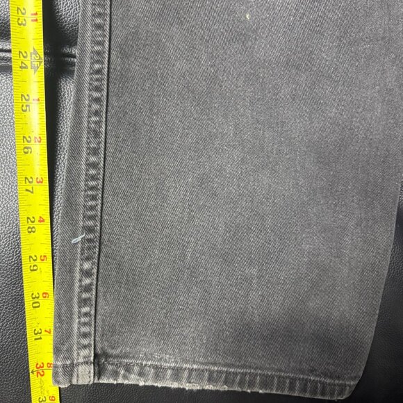 Levi's 550 Men's Straight Jeans Gray Denim Relaxed Fit 5-Pocket Design W44 L32 - Picture 16 of 16